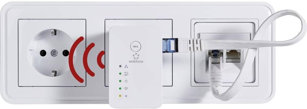 Renkforce RF-4818888 RF-AP-N300Mini WLAN Access-Point 300 MBit/s 2.4 GHz