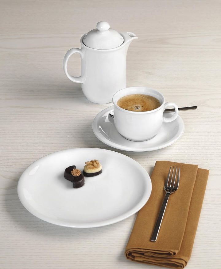 Seltmann Weiden 001.716172 Compact Weiss Kaffeservice 18 tlg. 6 Personen, 6 Personen