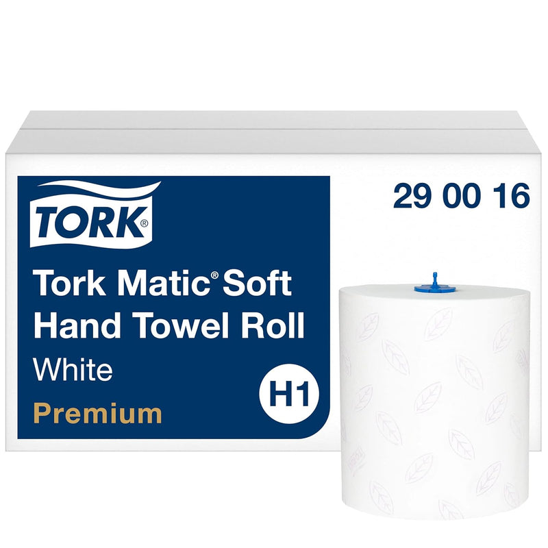 Tork Matic weiches Rollenhandtuch Premium 290016 - H1 Premium Handtuchrollen für Rollenhandtuchspend