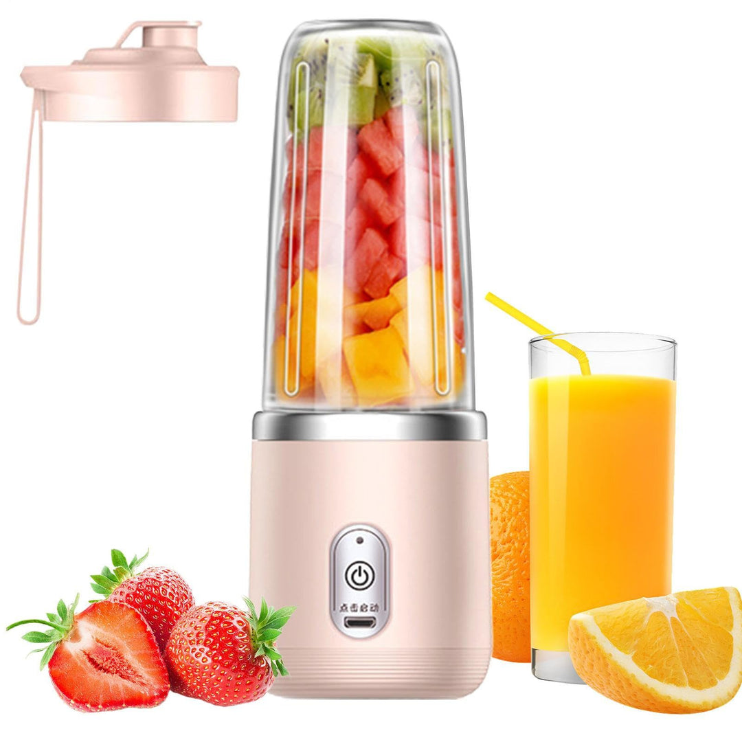 Einzelbecher Mixer - Tragbarer Mixer Kabellos - Persönlicher für Shakes,für Fitnessbüro Wohnung Reis