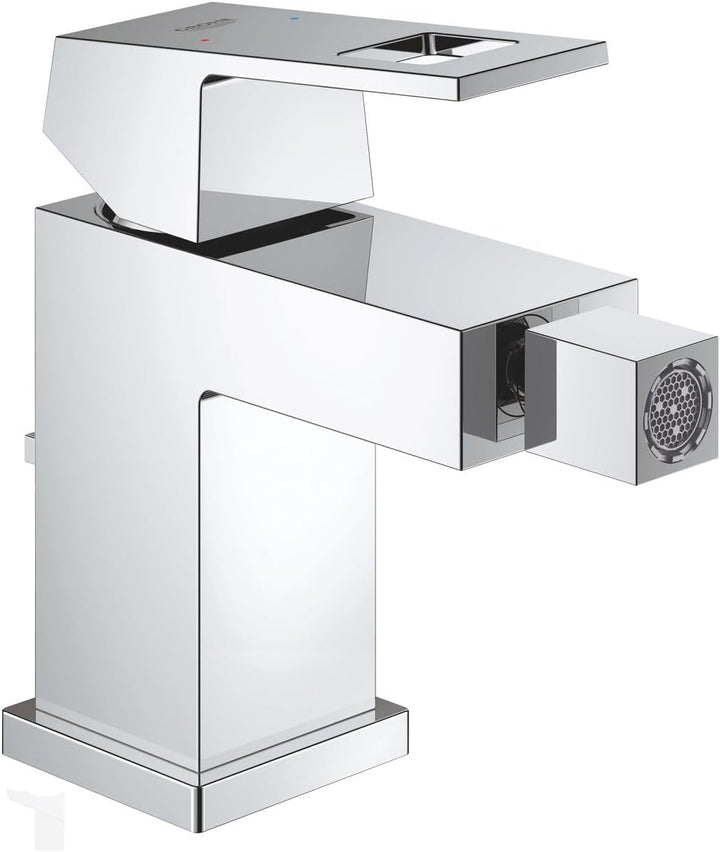 GROHE Eurocube | Bidetarmatur | Zugstange, Kugelgelenk-Auslauf | chrom | 23138000