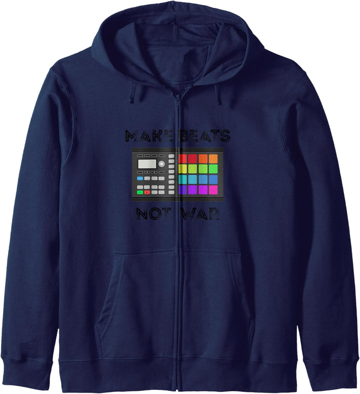 Machen Sie Beats Not War Musikproduzent Beat Maker Dance EDM Kapuzenjacke