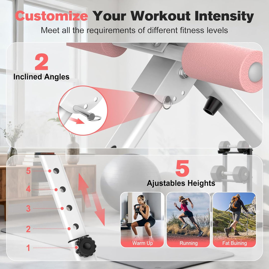 RELIFE REBUILD YOUR LIFE Bauchmuskel Trainer Bauch Trainingsgerät Bauchtrainer für Zuhause AB-Workou