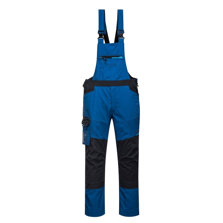 Portwest WX3 Latzhose, Grösse: L, Farbe: Persian Blau, T704PBRL L Persisches Blau, L Persisches Blau