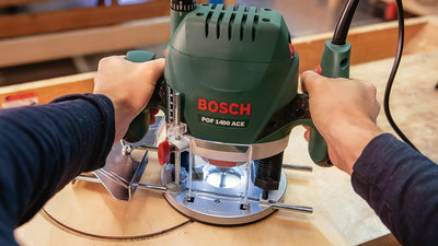 Bosch 6tlg. Hartmetall Fräser Set (für Holz, Ø-Schaft 1/4", Zubehör Oberfräse) 1/4"-Schaft 6 tlg., 1