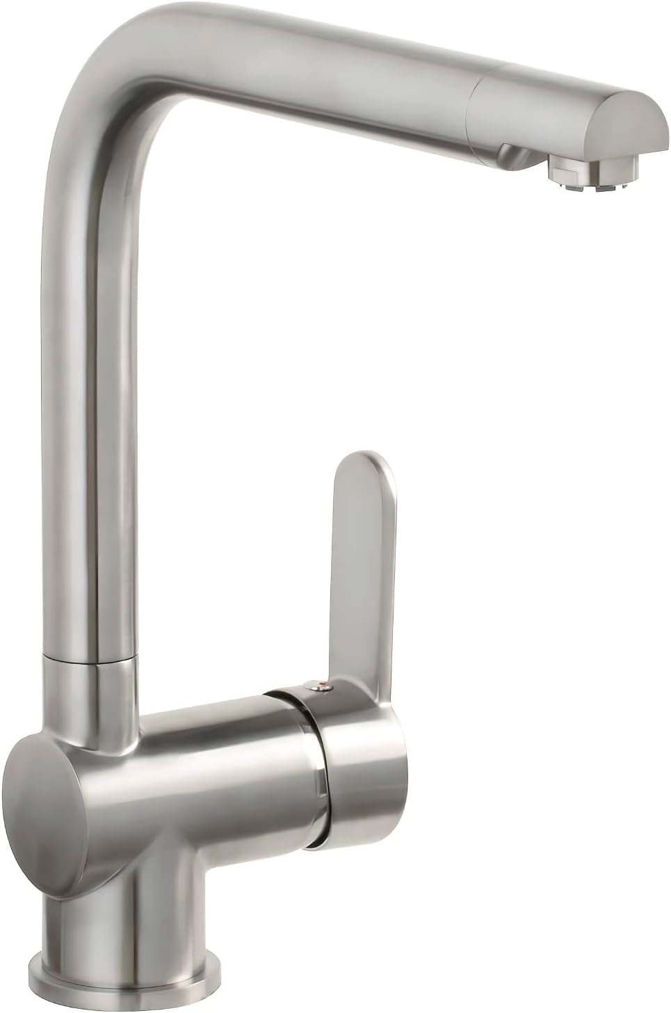 aquaSu® Niederdruck Spültischarmatur Sanmix Style, für Boiler oder Warmwasseranschluss, hoher Auslau