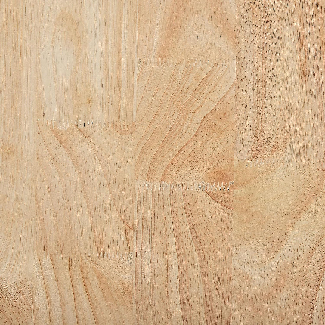 Beliani Servierwagen Holz weiss mit 2 Schubladen Schrank 2 Metallkörben Rollen Boves