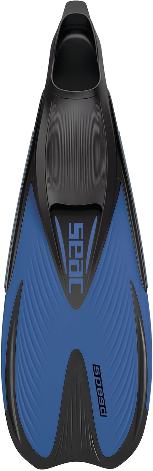 Seac-Sub Speed Schnorchelflossen Mit Geschlossenem blau 44/45, blau 44/45
