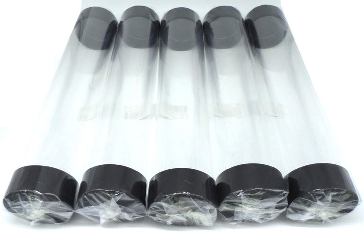 docsmagic.de 5 x Playmat Tube Big Transparent Clear - 7 x 36 cm - Poster Artwork Spielmatten Transpo