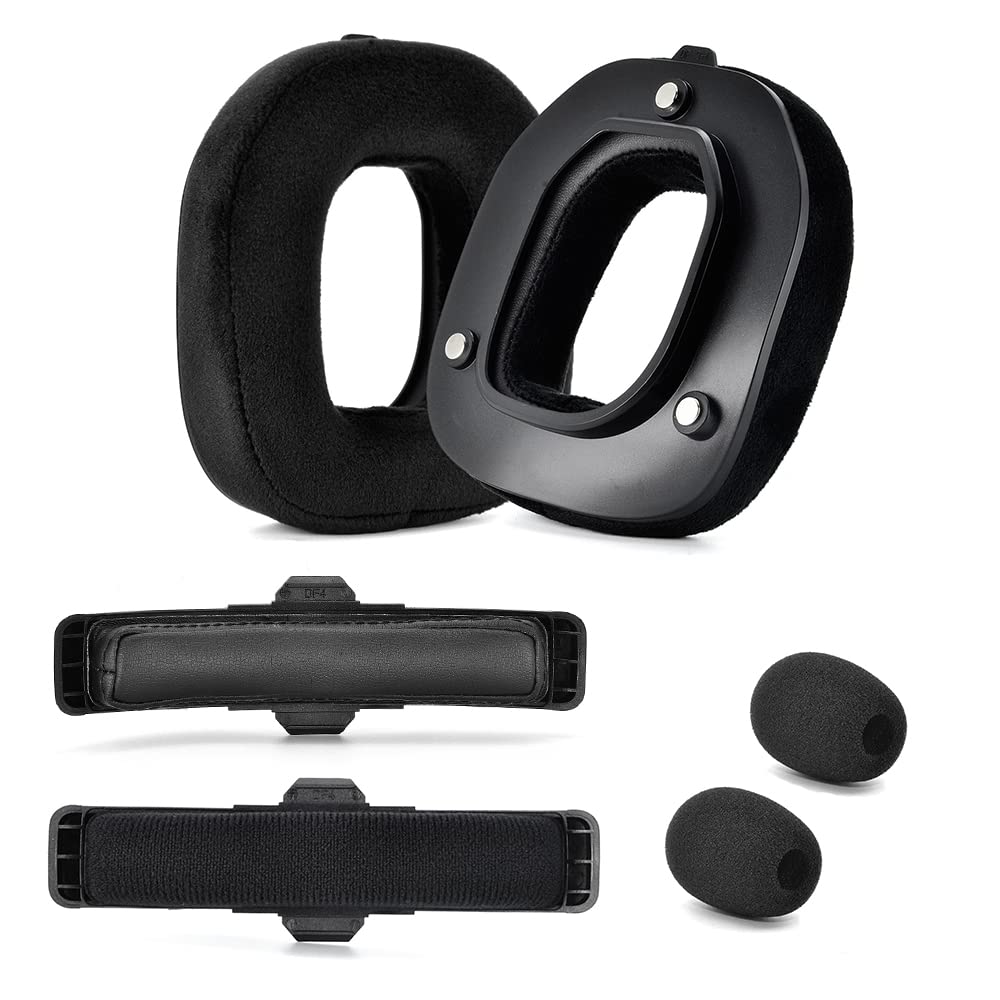 A50 Gen 4 Mod Kit - Ersatz Ohrpolster Stirnbänder für Astro Gaming A50 Kabelloses Headset Gen 4, Mik
