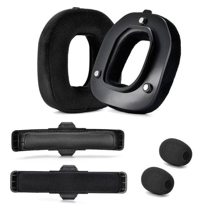 A50 Gen 4 Mod Kit - Ersatz Ohrpolster Stirnbänder für Astro Gaming A50 Kabelloses Headset Gen 4, Mik