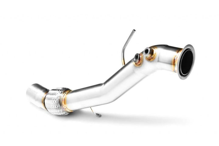 RM Motors Downpipe Rohr Decat kompatibet mit E60, E61 535d M57N 2004 2005 2006 2007 272PS