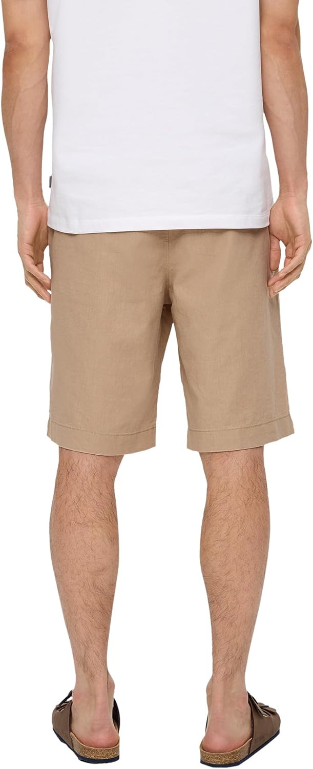 s.Oliver Bermudas aus Leinenmix L Brown, L Brown
