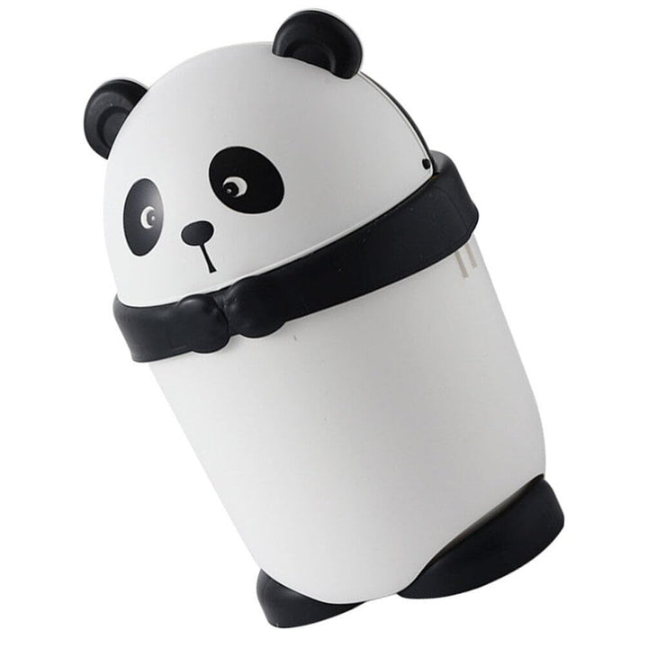 Happyyami Niedliche Abfallbehälter Niedlicher Mülleimer In Panda-Form Cartoon-Papierkorb Kunststoff-