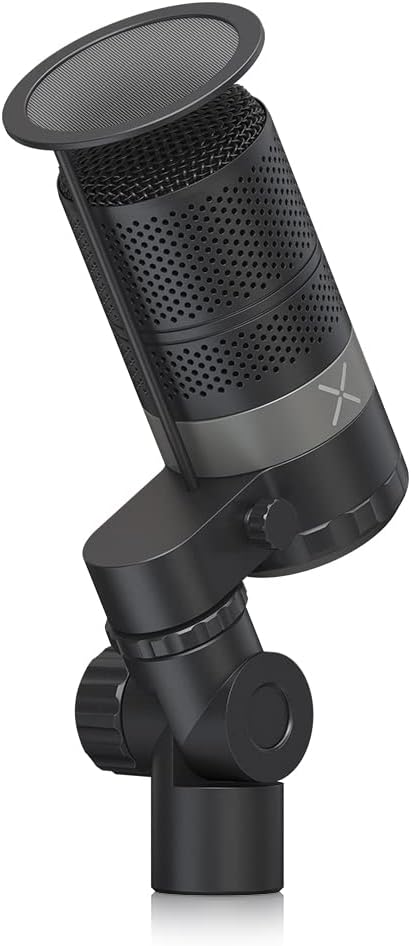 TC Helicon GoXLR MIC Dynamisches Broadcast-Mikrofon mit integriertem Popfilter