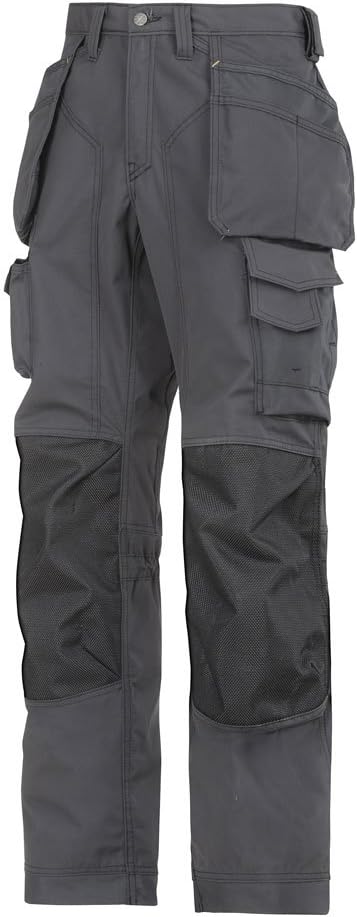 Snickers Bodenleger Hose stahlgr Gr. 50 50 Stahlgrau-schwarz, 50 Stahlgrau-schwarz