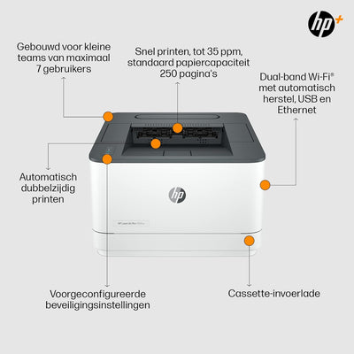 HP Laserjet Pro 3002dwe Laserdrucker, 50 Euro Cashback, Drucker, WLAN, LAN, Duplex, Airprint, mit HP