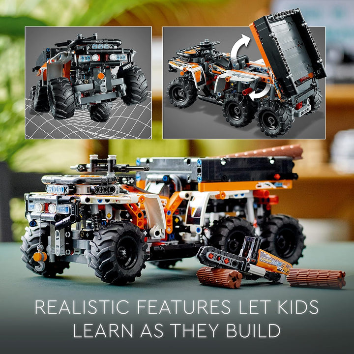 LEGO 42139 Technic Geländefahrzeug ATV Offroader Spielzeug-Fahrzeug für Kinder ab 10 Jahre, Konstruk