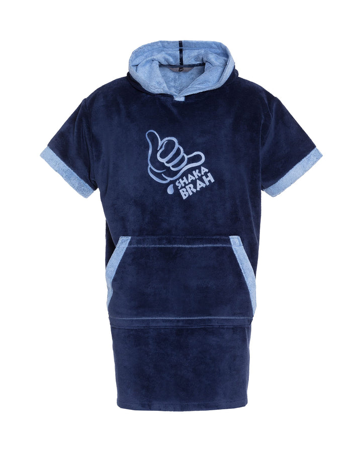 Revise RE-852 Poncho mit Kapuze – Bademantel – Badetuch – Poncho Handtuch - Damen Herren Kinder - mi