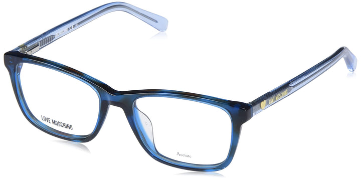 Love Moschino Unisex Sunglasses 49 Jbw/16 Blue Havana, 49 Jbw/16 Blue Havana