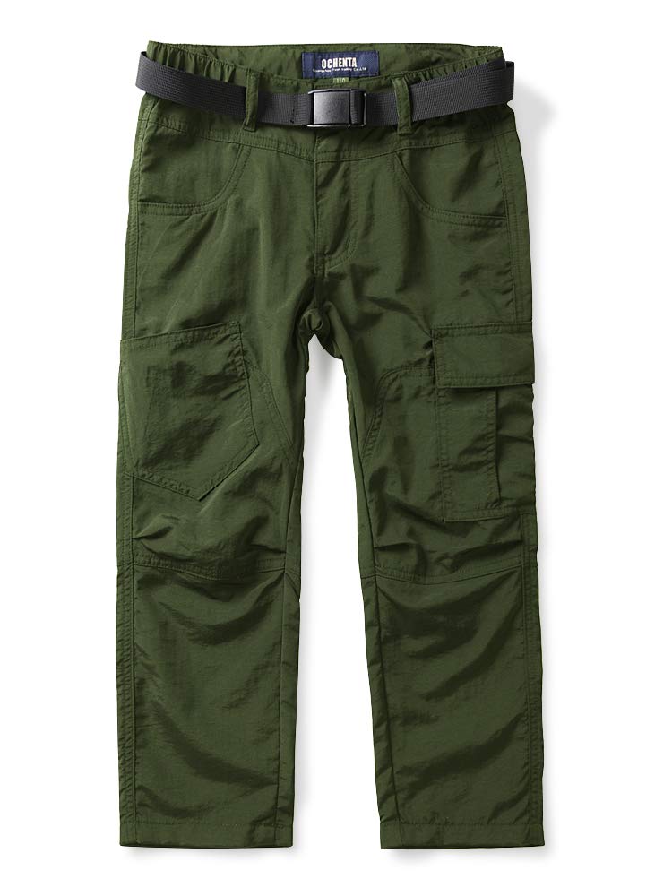 Aeslech Unisex Kinder Outdoorhose Wanderhose, Quick Dry Hosen für Jungen, Trekkinghose Camping Angel