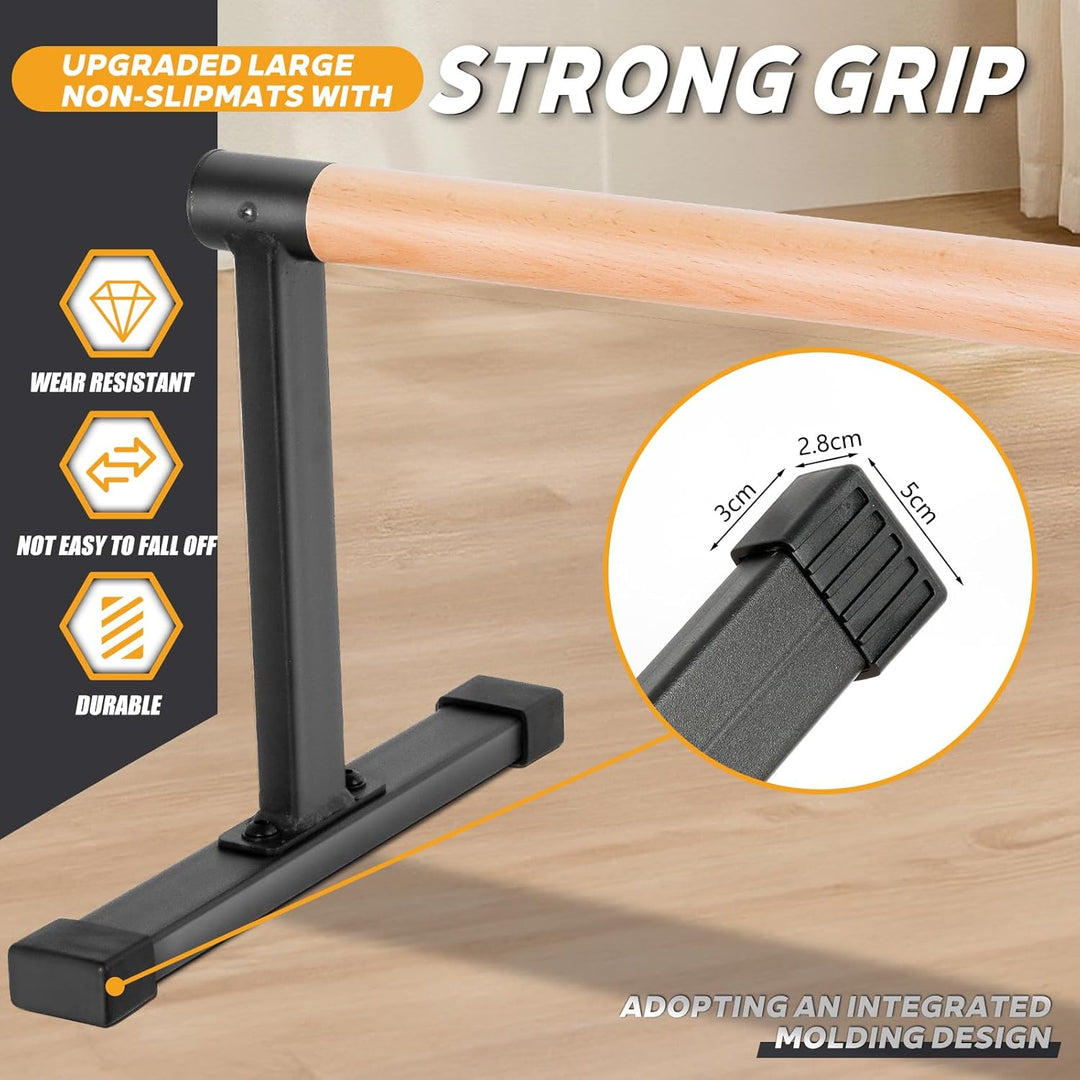 Parallettes, Calisthenics Griffe für Handstand, Push-Ups, Liegestützgriffe Holz für Fitness zuhause