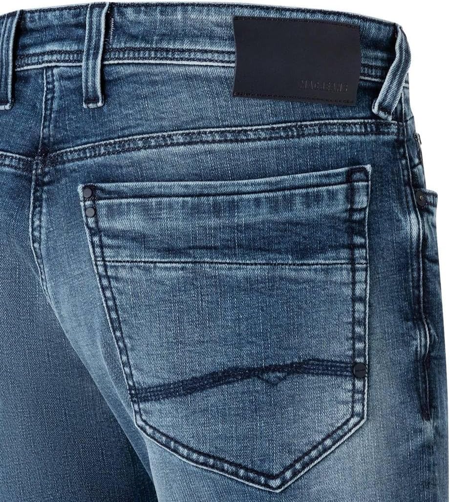 MAC Jeans Herren Ben Loose Fit Jeans 31W / 30L H689 Dark Indigo Authentic Wash, 31W / 30L H689 Dark