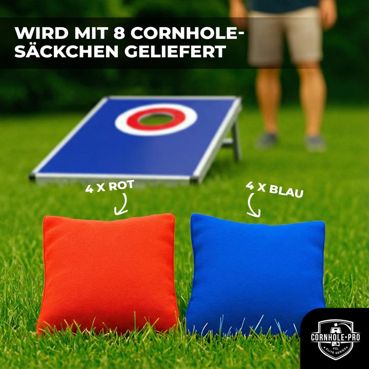 Offizielles Cornhole® Target | Amerikanisches Cornhole Spiel | Aluminium | Premium Qualität | Offizi