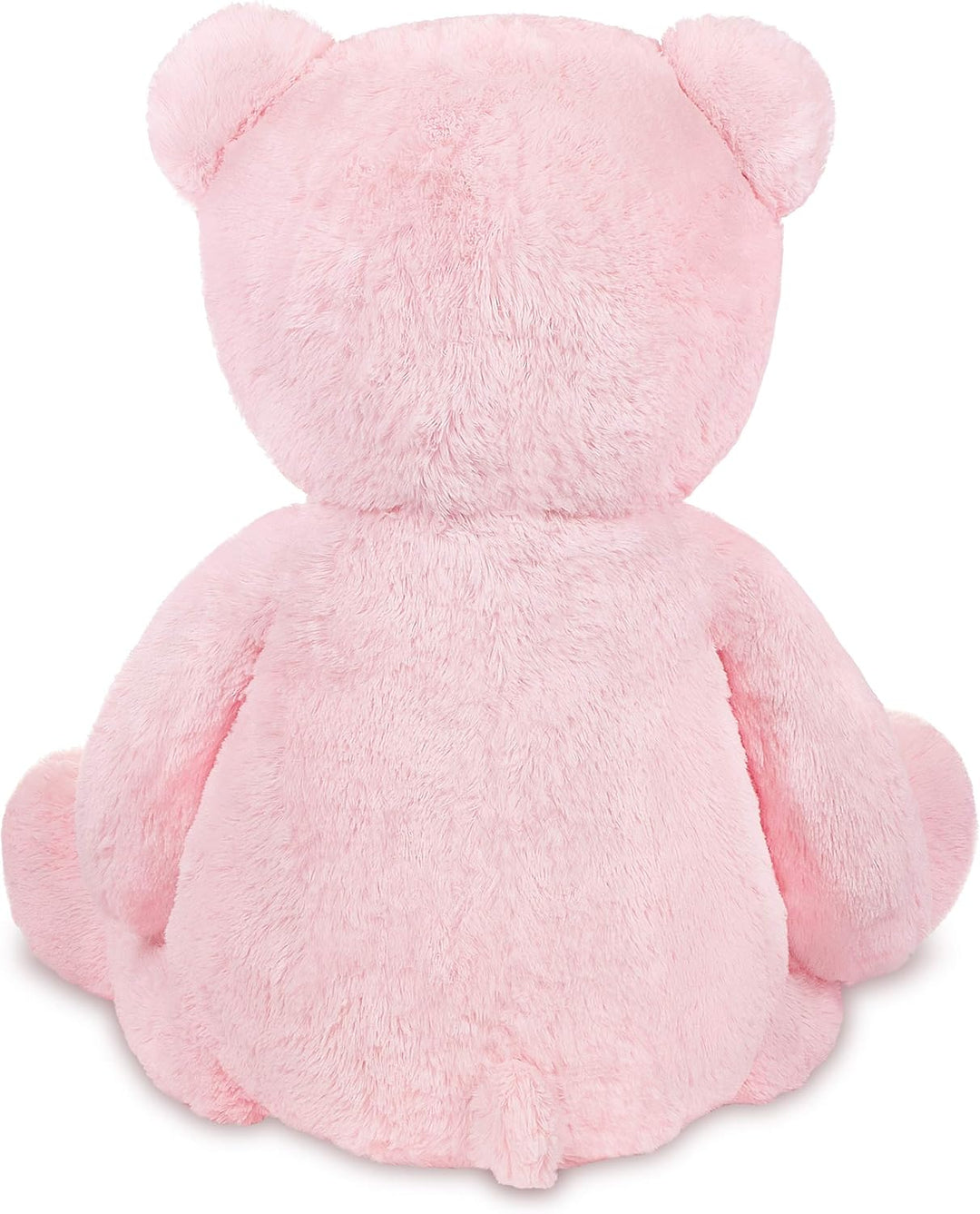 BRUBAKER XXL Teddybär 100 cm - Rosa - Stofftier Plüschtier Kuscheltier, Rosa