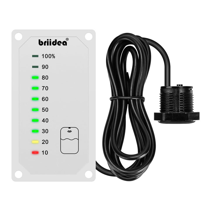 briidea HRWL-01W Frischwassertankanzeige, Füllstandsanzeige für Wassertank mit LED-Anzeige, Angetrie