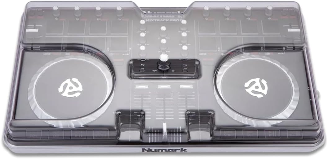 DeckSaver Mixtrack Pro 2 Schutzdeckel für DJ/VJ-Equipment, unzerbrechlich, Grau