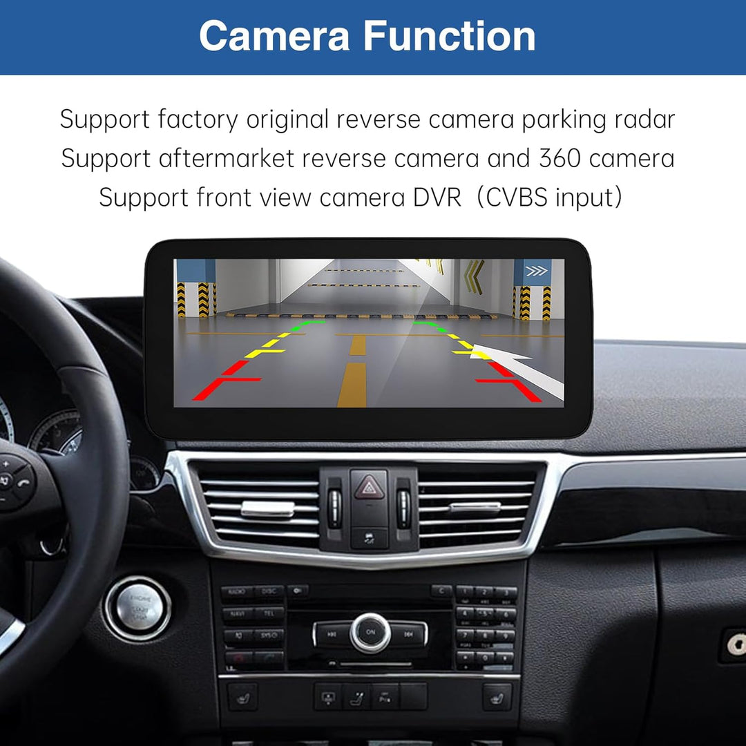 Road Top 12,3 Zoll Ultra-schmal Autoradio Touchscreen Drahtlos CarPlay Android Auto für Mercedes Ben