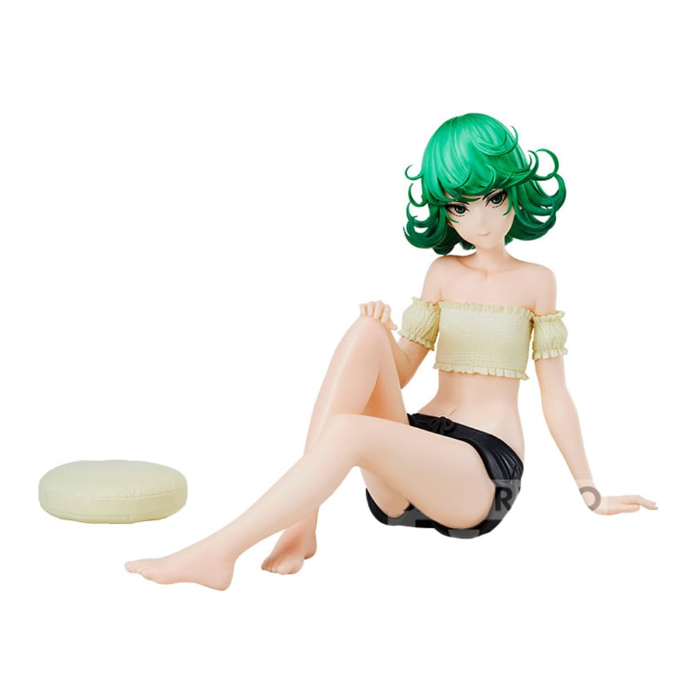 BANPRESTO, Tornado One Punch Man, Relax Time 10 cm, Mehrfarbig BP88145