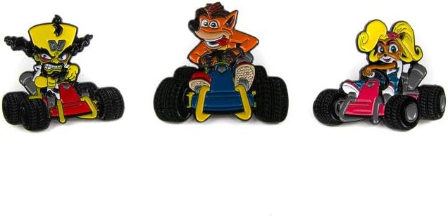 TUBBZ Crash Team Racing Nitro-Fueled Toolbox Pin Set NS1609 multi einheitsgrösse