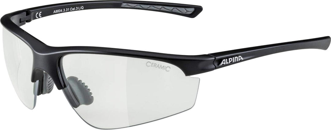 ALPINA Carapax 2.0 Fahrradhelm (Leichter Endurohelm) coffeegrey matt 52-57 cm Bundle mit Sportbrille