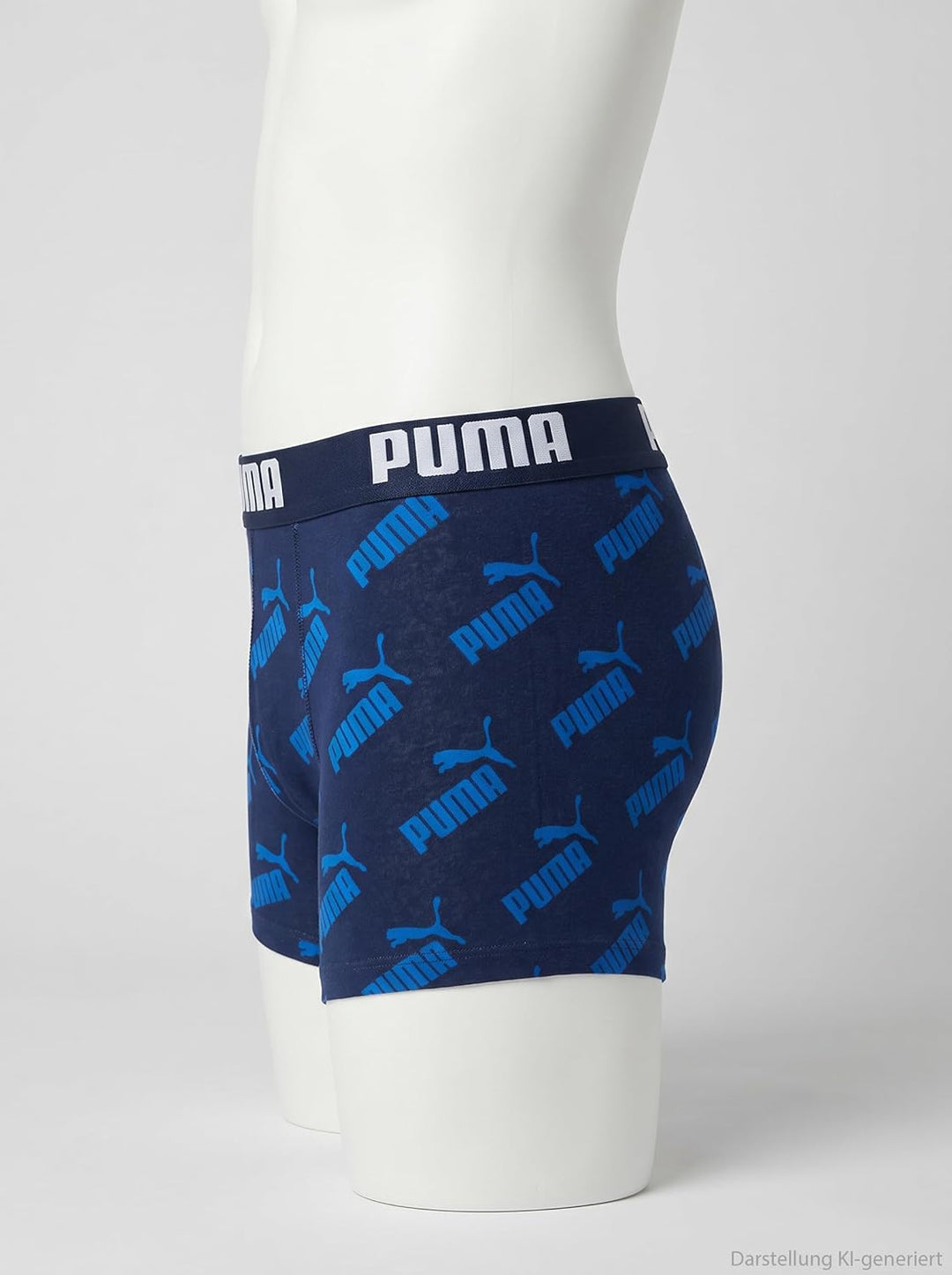 PUMA Children Unisex Boxer Unterwäsche (5er Pack), Blau