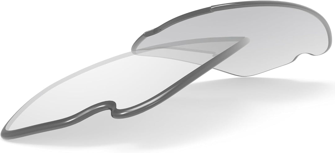 BlazerBuck Ersatzgläser und Socken-Set für Oakley Flak 2.0 OO9295 Clear Black Photochromic, Clear Bl