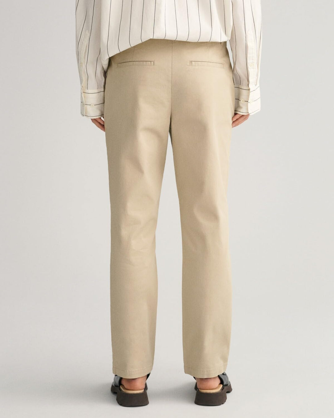 Gant Damen Klassische Hose Slim Chinos 36 Dry Sand, 36 Dry Sand