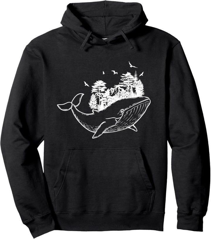 Wal Rettet die Erde Umwelt & Naturschutz Wal Pullover Hoodie