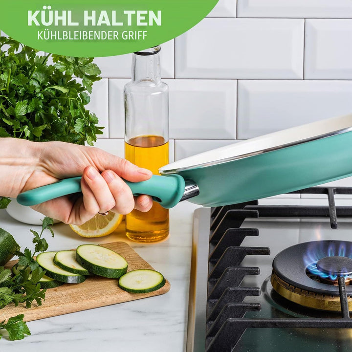 GreenLife Soft Grip Gesunde Antihaftbeschichtung aus Keramik, 30 cm Bratpfanne, PFAS-frei, Spülmasch
