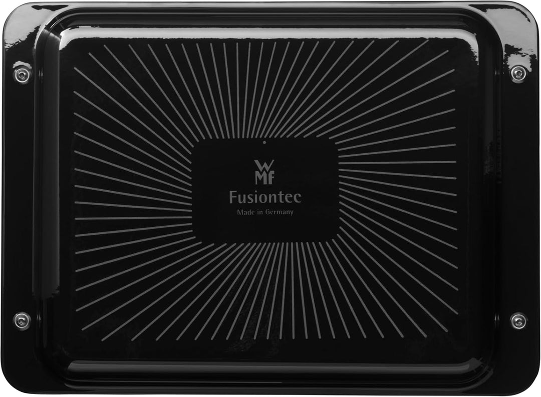 WMF Fusiontec 3in1 Grillplatte Induktion 41 x 30 x 6 cm, Teppanyaki Platte, grosse Oberfläche, High-