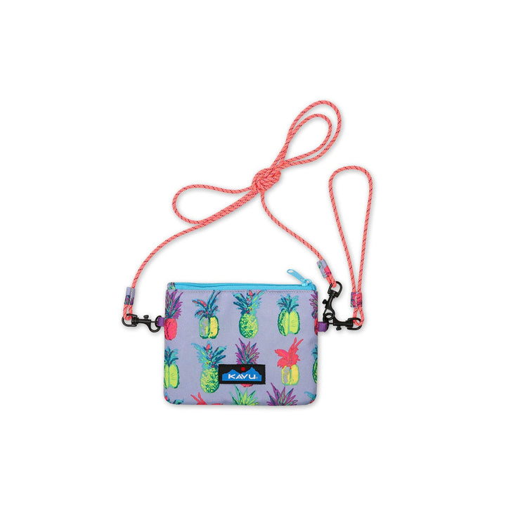 KAVU Roamer Bi Fold Slim Polyester-Geldbörse Einheitsgrösse Ananas Pop, Einheitsgröße Anan