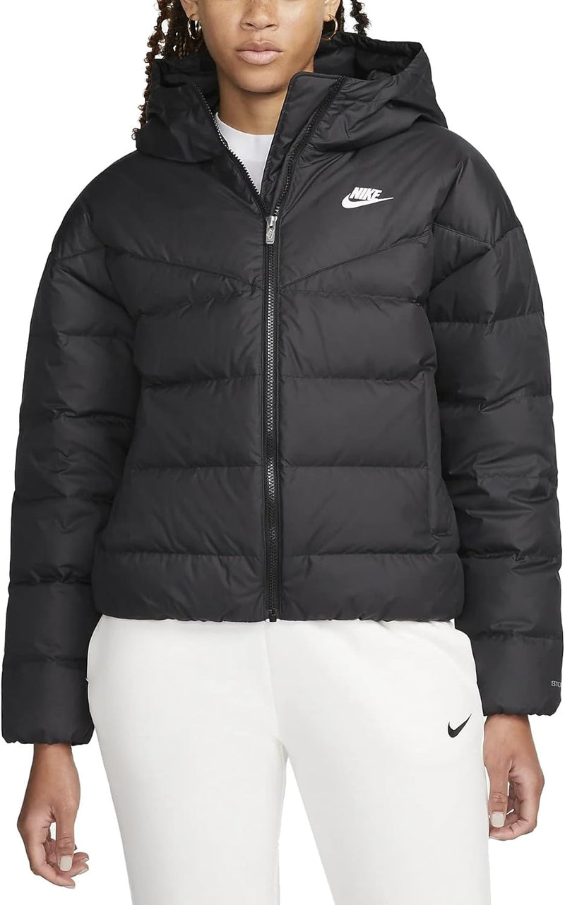 Nike Storm Fit Windrunner Women Jacket Jacke Daunenjacke M black/white, M black/white