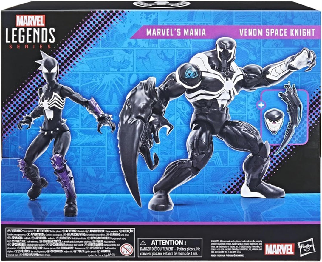 Hasbro - Venom: Space Knight Marvel Legends Pack 2 Figuren Marvel's Mania & Venom Space Knight 15 cm