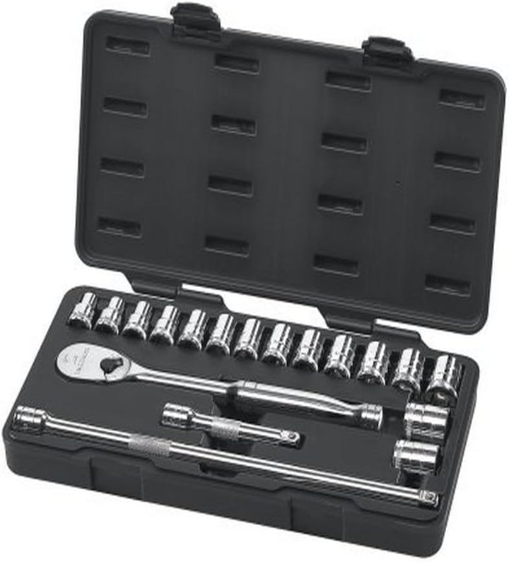 GEARWRENCH 80708 Mechaniker-Werkzeug-Set, 1,27 cm (1/2 Zoll), 6-teilig, metrisch, 80708