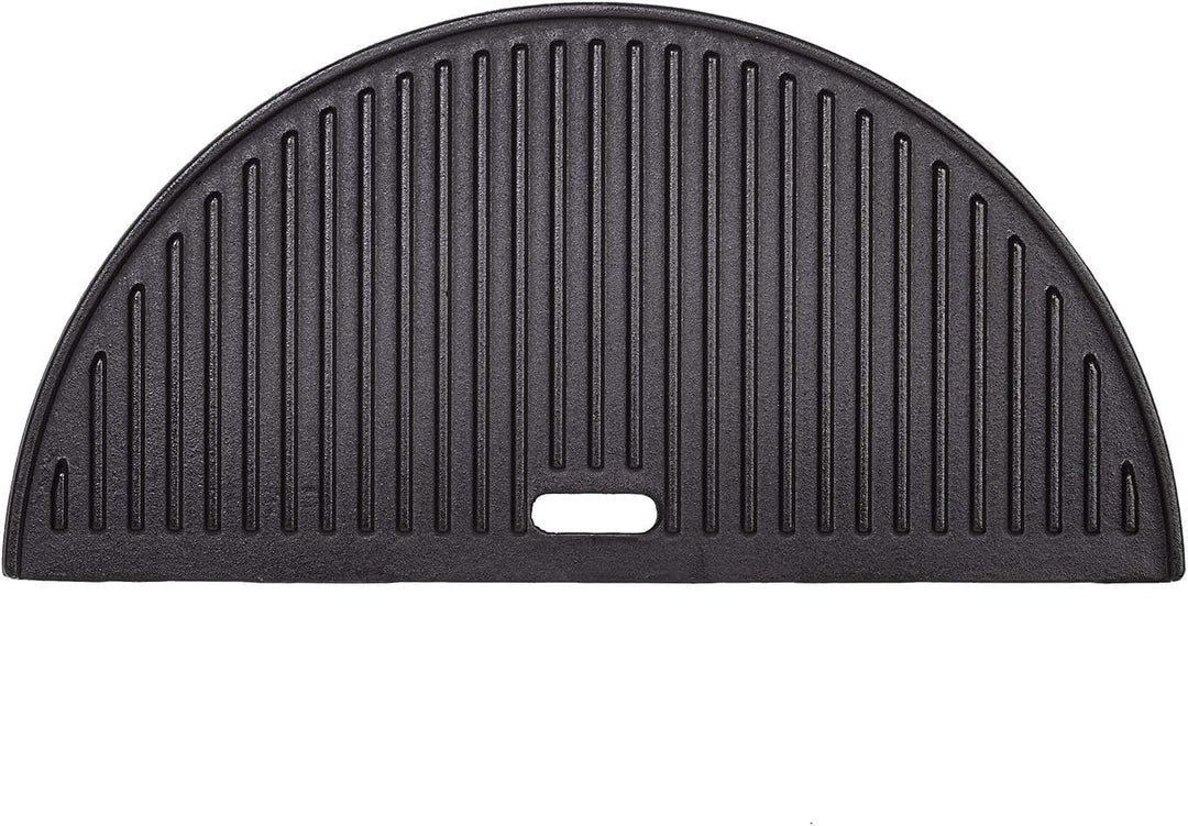 KamadoJoe Kamado Joe KJ-HCIGRIDDLE, Halbmond Gusseisen Reversible Griddle Grill Zubehör Grillzubehör