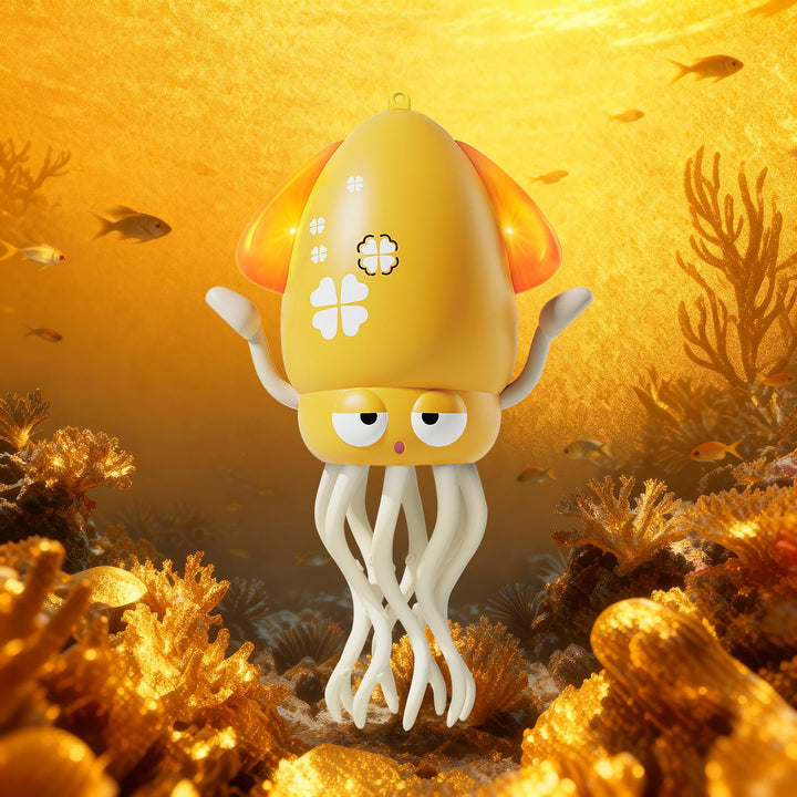 Tanzender & krabbelnder Oktopus mit LED Lichtern und Musik - Automatisch schwingendes musikalisches