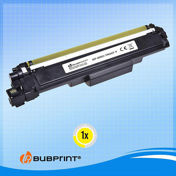 Bubprint Toner kompatibel als Ersatz für Brother TN-247 TN-247Y für DCP-L3510CDW DCP-L3550CDW HL-L32