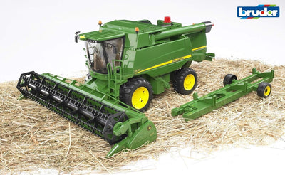bruder 02132 - John Deere Mähdrescher T670i - 1:16 Bauernhof Landwirtschaft Traktor Trecker Schleppe