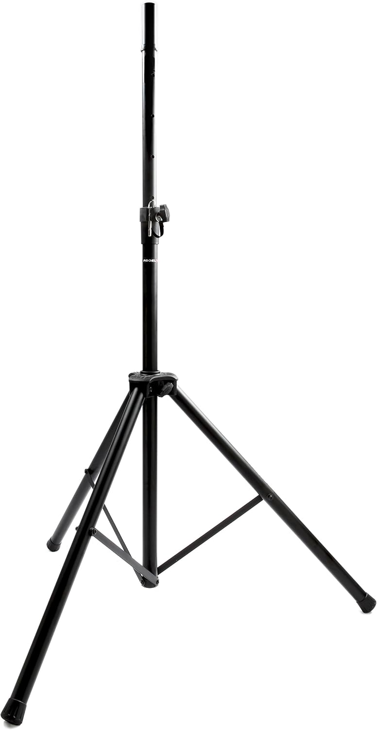 Proel FRE300KIT Lautsprecherstative (35mm, Aluminium, 2 Stück Set, Tragetasche) schwarz